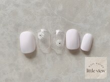 リトルビュー(little view)/手描きマーガレット ¥6980