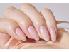 新メニュー☆自爪風ジェル☆派手なネイルできない方へおすすめ￥4400