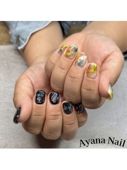 リファインネイル(refinenail)/水彩/ニュアンス/フィルイン