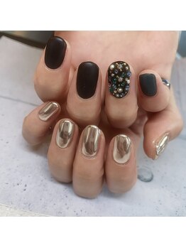 ちぐはぐネイル