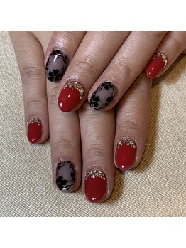 リリフリー(riri Free)/赤&シースルー