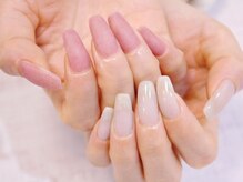 ラルネイル 大宮(Lull. nail)/＊アシンメトリー＊ワンカラー＊