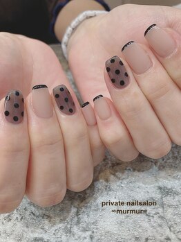 プライベート ネイルサロン マーマ(murmur)/ドットネイル