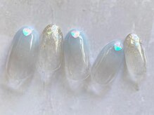 アブニール 我孫子店(ＡＶＥＮＩＲ)/ハートネイル新規¥6,160