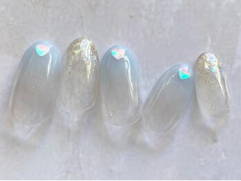 アブニール 我孫子店(AVENIR)/ハートネイル新規¥6,160