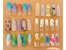 ネイルサロンアンドジュエリー アリュール(ALLURE)/８月定額デザイン☆彡