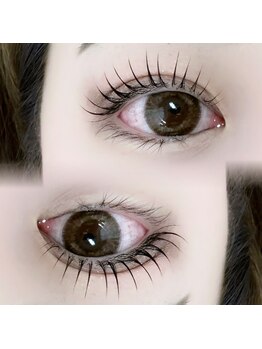 ネイルアンドアイラッシュ スリール(Sourire)/まつ毛パーマ/美眉【施術50分】