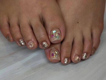 エブリ 厚木妻田店(Every)の写真/オシャレは足元から★足元がパッと明るく見えるデザインを多数取り揃えています！ハンドフット同時施術可◎