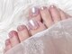 ジョアアンジェ 福島店(joieange)の写真/トレンドから王道デザインまでお任せ下さい★フットネイルで足元もオシャレに◎カラー,パーツも種類豊富！