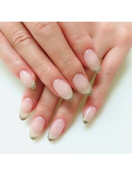 ネイルコテージ(Nail cottage)/２色フレンチネイル