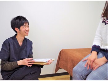 トータルケア 大宮西口整体院/詳しくお身体の状態を聞きます！