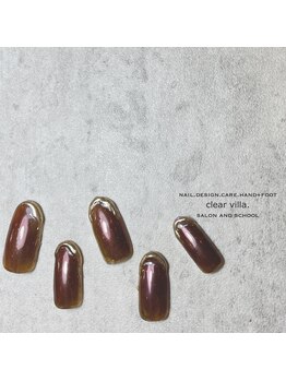 ネイルサロンクリアヴィラ(nail salon clear villa)/trend designコース￥8990