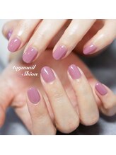 たゆ ネイル(たゆnail)/冬ナチュラルワンカラーネイル