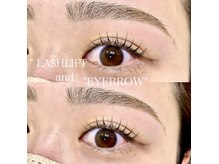 ハリウッドブロウリフト×眉毛の毛流れ矯正　東金/東金/東金市