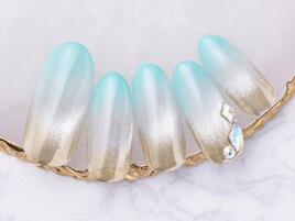 マグネット×ミラーのWグラデ