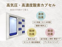 芸能人も愛用【酸素ボックス60分￥5400⇒￥4800（新規/1名様）】