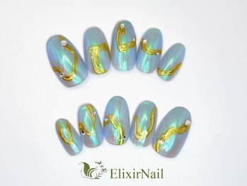 エリクサーネイル 五反田(Elixir Nail)/定額b カジュアル/クーポン使用