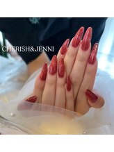 チェリッシュ アンド ジェニ(CHERISH＆JENNI)/赤ネイル
