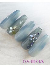 ユウネイル(YOU由NAIL)/旬な輝きグリントジョーゼット