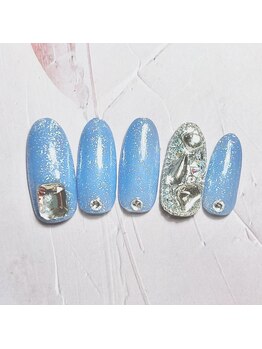 ナナズネイル 西小倉店(NANA's Nail)/2月 定額制ネイルデザイン