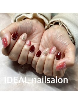 イデア(IDEAL)/クリスマスネイル