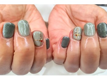 キープ ネイルサロン(KEEP)/大人のシンプル冬ネイル♪