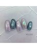 【ハンド】8月トレンドネイル4種　￥7,000～¥10,000
