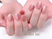 アトリエ エムシー 新富町(Atelier MC)/パールカラー☆ワンカラーネイル