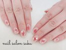 定額デザイン/チークネイル