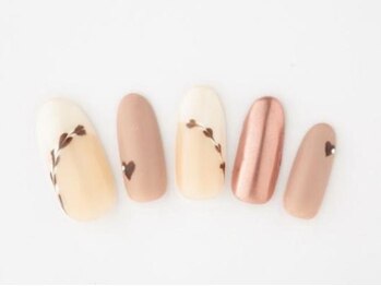エムスラッシュアヴェダ 自由が丘(M.SLASH AVEDA)/ピーコックネイル