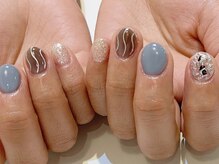 ネイルズ ララ(nails Lala)/シルバーニュアンス