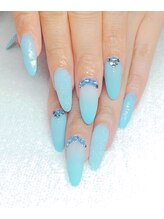 爪ソウシャイン(爪 SO SHINE)/水色cute♪