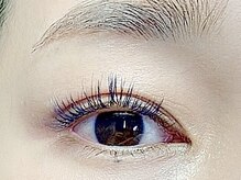 ミニョンアイラッシュデザインサロン　北花田店/フラットマットラッシュ　カラー