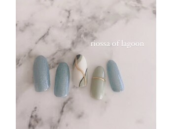 リオッサ オブ ラグーン(RIOSSA of Lagoon)/ブルー×グリーン
