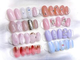 上品　ニュアンスネイル