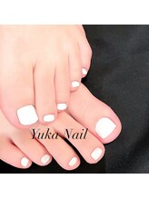 ユカネイル(Yuka Nail)/天使の羽が足元に！