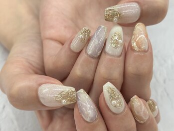 ディーネイル 四条烏丸(D-nail)/森/夏のデザインコンテスト 6番