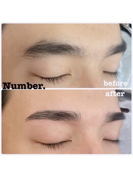 ナンバー(Number.)/少し手を加えるだけで変化!!