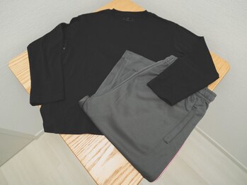 リラクゼーションサロン ランベリー(L'embellir)/お着替えのご用意あります♪