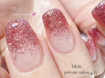 メルト(Melt.)/ピンク♪ラメグラ¥7500~