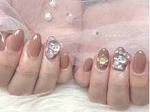 リッシュ トロワ(RICHE trois)/持ち込み♪ボンドロネイル