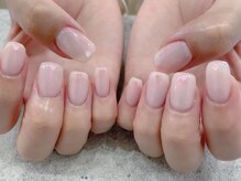 プライズアイリス アイラッシュ 池袋東口店(prize Iris eyelash)/ピンクオーロラネイル【池袋】