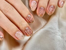 ラメワンカラー