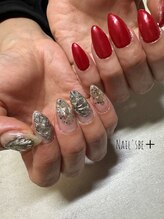 ネイルズビー 国府店(Nail's be)/左右非対称ネイル
