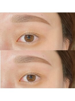 テラスヘア(TERRACE hair)/パリジェンヌ+ハリウッドブロウ