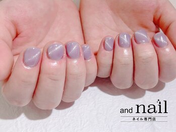 アンドラッシュ アンドネイル 本郷三丁目駅前店(and lash/and nail)/マグネットワンカラー