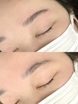 イチ(ichi)の写真/眉ワックス×パーマで眉毛の印象を変える☆眉毛が薄い、生え方がバラバラとお悩みの方もご相談ください♪