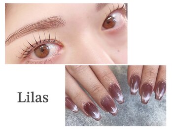 リラス(Lilas)の写真/【お得なセットメニューあり♪】ネイル＆まつげ・ネイル＆まゆの同時施術可能で時短に◎