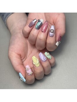 ナナネイルズ(nananails)/定額サンプルB ¥9,000