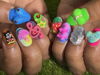 べべ バイ クレオ(bebe by Ｃleo)の写真/再現力に自信◎持ち込みOK！人と被らない凝ったデザインもお任せ【アートコース105分¥12300/85分¥10100】